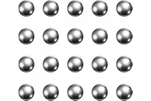 sourcing map 50Pcs 11mm Carbone Acier Roulement Billes Précision Poli