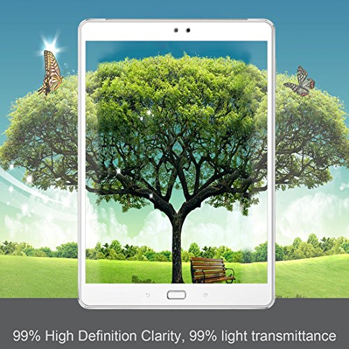 Asus ZenPad 3S 10 Panzerglas Schutzfolie, iVoler® Panzerglasfolie folie Displayschutzfolie Hartglas Gehärtetem Glas DisplayPanzerglas Schutzfolie Displayschutz Tempered Glass Screen Protector für Asus ZenPad 3S 10 – 0,3mm Dünn, 9H Härtegrad, 2.5D Abgerundete Kanten – [Kratzfest][Hohe Transparenz] [Fingerabdruck-frei][Blasenfrei]-Lebenslange Garantie - 7