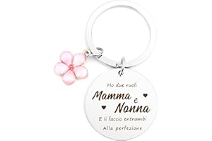 KTIAVO Regalo Mamma Portachiavi Idee Mamma Regalo Festa Della Mamma Idee Regalo Originali Regalo Mamma Compleanno Regalo Festa Della Mamma Idee Mamma Regalo Festa Mamma Regali per Mamma da Figlia e Figlio