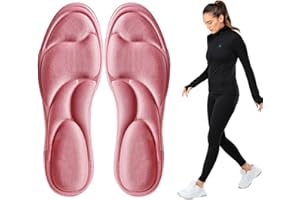 EUYKQNOI Solette in Memory Foam 4D Con Supporto per Arco Plantare,Solette Ortopediche,Soletta Ortopedica Sport Solette,Inserti per Scarpe da Ginnastica Scarpe Sportive,Comode per Ammortizzazione,37-38