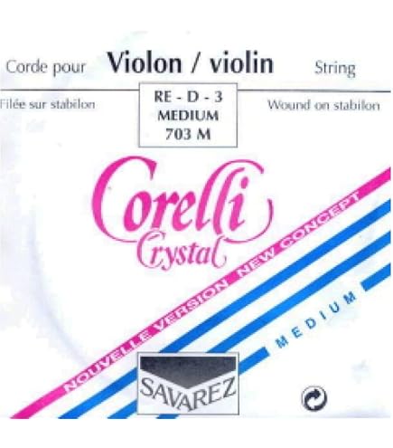 Corelli Cordes Alto Crystal Ré Nylon/Alu. Filé Medium 732M