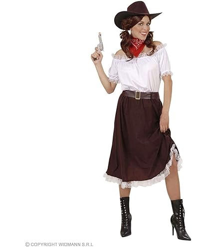 Boland - Saloon Girl kostuum, verkleedkostuum voor themafeesten