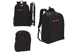 TGC Camera Bag Waterproof Backpack Rucksack Case for Nikon Canon DSLR Lens Tripod UK