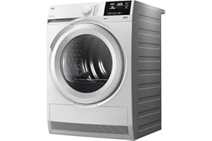 AEG TR718L2B 8Kg Heat Pump Condensor Dryer In White Sensor A++