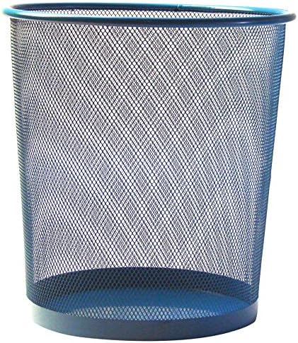 Officional 1600518 mesh waste paper basket, 35 cm, steel blue