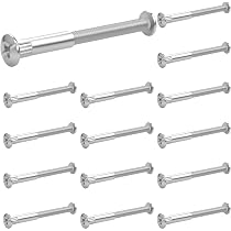 VooGenzek 80-teiliges Euro-Schrauben-Set M6,3 – Senkkopf Kreuzschlitz – Für Küchenschränke & Möbelscharniere – Verzinkter Stahl VooGenzek 80-teiliges Euro-Schrauben-Set M6,3 – Senkkopf Kreuzschlitz – Für Küchenschränke & Möbelscharniere – Verzinkter Stahl