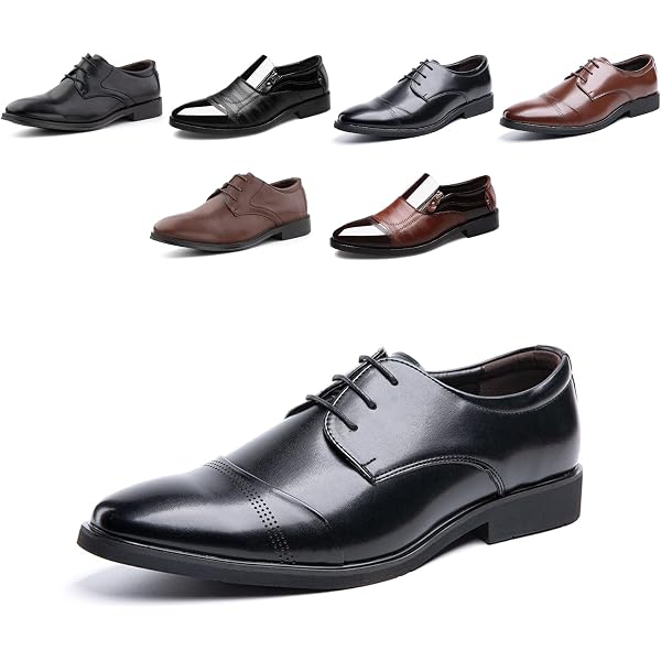 Mocassins Habillés Pour Homme - Style Bicolore Et Semelle Antidérapante