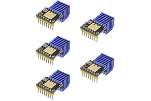 SENZOOE 5 unidades TMC2209 TMC2208 ATD5833 Stepper Motor Driver StepStick 2.5A UART (TMC2209)
