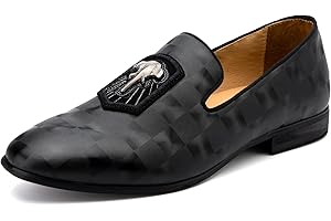 MEIJIANA Mocassini Classici da Uomo in Ecopelle Scarpe Casual da Sposa E Mocassini Uomo