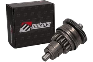 Moturo Anlasser Freilauf Starterkupplung für 139QMB QMA GY6 50ccm