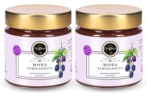 CO’ BELLI IL GUSTO FATTO IN CASA Brombeer-Fruchtkompott, 2x220g mit Fruktose – italienisches Handwerksprodukt