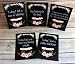 Baby Milestone Cards Alternative Funny Vintage Chalkboard