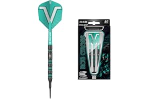 Target Darts Rob Cross 80 Schwarz 80% Wolfram Softdarts-Set Dartpfeile