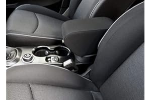 Drive Design Bracciolo per 500X Tessuto Nero Regolabile in Lunghezza Armrest mittelarmlehne appoggiabraccio 500 x