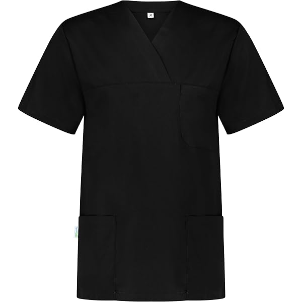 Blouse Anti-rides Poches Blouse Médicale Femme JUSTINA - Anti-Rides, Élastique, 2 Poches | Viscose/Polyester/Élasthanne | Confort Professionnel Blouse Professionnelle Santé