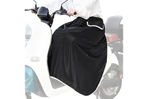 PORFOYO Cubre Piernas para Moto,Cubrepiernas Scooter con Bolsillo,Tiras Reflectantes,Funda Universal para Patas De Scooter,Manta Térmica Piernas para Scooter para Clima Frío,Impermeable