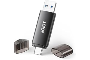 1 Stück USB Stick 128GB 3.0 USB C Stick 3.0 2 in 1 USB 3.0 Flash Drive OTG Speicherstick High Speed Flash Laufwerk Mini Flash Drive für IOS Android Handy Linux Laptop Schwarz