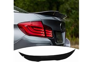 MUTUSAISI Car Rear Boot Spoiler Lip Wing Fit for BMW 5 Series F10 520d 525d 530d 535d 523i 535i M5 2010-2016 PSM Style Painted Gloss Black