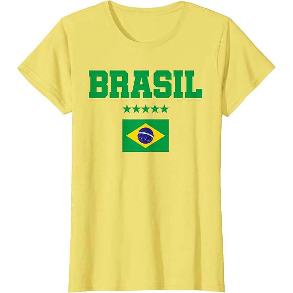 T-shirt Brasile Stelle: La Maglia Da Tifoso Per Uomo E Donna, Edizione Speciale Mondiali 2014! - Foto 2
