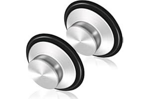 SENLIXIN Bouchon d'évier Universel en Acier Inoxydable de 8,5 cm pour évier de Cuisine Insinkerator Kitchenaid Waste King Kohler et Ainsi de Suite