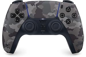 Sony Official PlayStation 5 - DualSense Wireless Controller - Gray Camouflage - US/LATAM (PS5)
