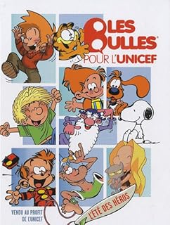 jaquette livre Les bulles pour l'unicef