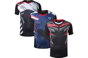 jeansian Hombres Deportes Camisetas Men's Sport tee Shirt Tshirt T-Shirts Dry Fit LSL182