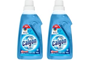 Calgon 2 en 1 gel de descalcificador de agua 750 ml – pack de 2