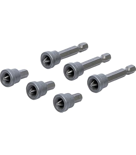 3 Stück Trockenbau Bits Mit Tiefeneinstellung | Magnetische Bithalter PH2 Für Bohrmaschine