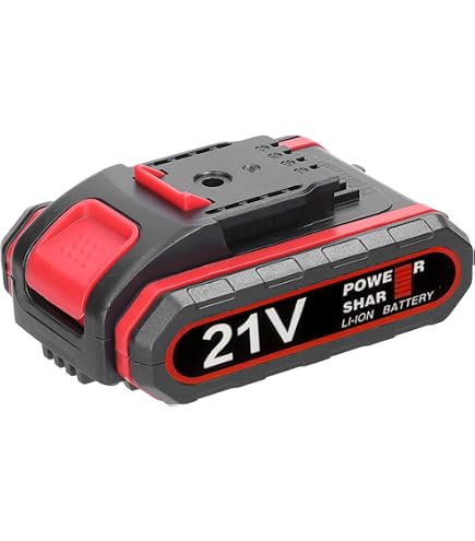 Batterie 21V 3000mAh Pour Outils Sans Fil - Tondeuse, Taille-haie, Tronçonneuse, Compatible Nombreux Appareils