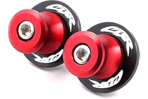 ZESIDIMO 8mm Nottolini Per CBR600RR CBR1000RR CBR 600 900 1000 RR CBR 900 RR 954 RR 250R Accessori Moto Vite per Cavalletto M8 Bobine Forcellone Oscillante (Rosso)