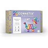 CONNETIX Manyetik Fayans Pastel Mini Paket, 32 Adet