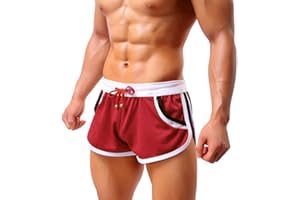 Minetom Hommes Shorts Gym Faire des Exercices Men Fitness Pantalon Court Mode Été Casual Respirant avec des Poches
