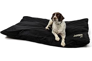 Actiaspet - Replacement Waterproof Dog Bed Cover - Washable Heavy Duty Outer Cover (Black, X Large)