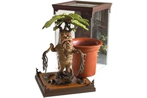 The Noble Collection Mandragora z magicznymi stworzeniami - ręcznie malowane magiczne stworzenie #17 - Oficjalnie licencjonowane figurki kolekcjonerskie o przekątnej 7 cali (18,5 cm) - dla dzieci i