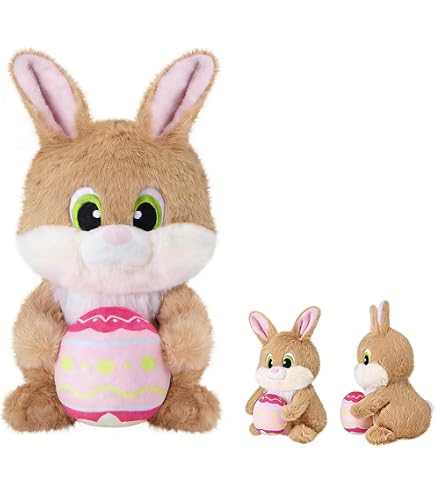 Conejo De Peluche Mini Bunny Hug, Regalo Pascua 2026 Con Tarjeta Positiva En Caja