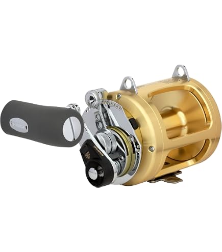 Moulinet Traîne Shimano 03 Tiagra 50W LRS - 2 Vitesses, Rapport 3.1/1.3 - Occasion Japon