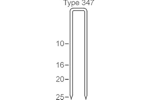 SCHNEIDER DRUCKLUFT Schneider C430010 Heftklammern KL 347/25 CNKH, 2500-Stück