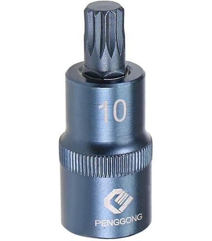 PH3 Phillips Bit Socket Set - 3/8" Drive 1.89" Long S2 Alloy Steel Sockets (2-Piece Pack)