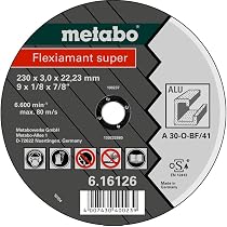 Disque De Tronçonnage Metabo Flexiamant Super A60-T Pour Métal - Ø125 X 1,0 X 22,22 Mm, Lot De 25