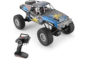 MODELTRONIC Nuevo Crawler Wltoys Toy Truck 104310 tracción 4x4 Escala 1:10 2,4Ghz / Coche radiocontrol/Completo con batería Recargable