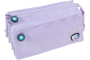 GRAFOPLAS Grafoplás37543364. Portatodo Cuádruple, Lavanda, 23x12cm, Bits & Bobs