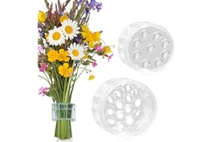 YNNHUDEEP 2 Stück Spiralförmiger Ikebana, Spiralstielhalter für Vasen, Spiral-Ikebana-Stielhalter, Gracehomee Spiral-Ikebana-Stielhalter