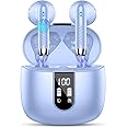 Wireless Earbuds, Bluetooth 5.4 Headphones NEW Wireless Headphones with 4 ENC Mic, 56H Bluetooth Earphones in Ear Noise Cancelling Deep Bass, Mini Ear Buds Bluetooth Earbuds IP7 Waterproof LED Display