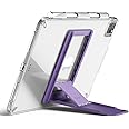 Ringke Outstanding Multi-Angle Adhesive, Spring-Action with Non-Slip Pad Stand for Tablets, E-readers and Phones - Deep Purple