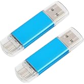 USB C Pendrive 256MB USB 2.0 OTG Type C and USB A Dual Flash Drive for Smartphone, Tablet, Laptop, PC, Car, Plug &amp; Play, Comp