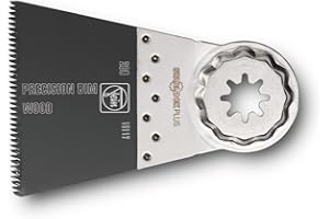 FEIN E-Cut precisión P HCS, Set 10 hojas de sierra, Ancho 65 mm, Longitud 50 mm, Alojamiento Starlock Plus, Dentado Japan de doble hilera