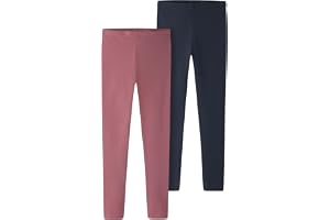 NAME IT flickor Leggings Nkfvivivian 2p Legging L Noos