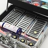 Wimpernverlängerung Set LuckyFine Kuenstliche Wimpern Einzeln Falsche Wimpern Wimpernverlängerung Starterset Augenwimpern Wimpern mit Kleber - 3