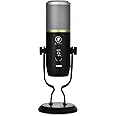 Mackie Carbon Premium USB Condenser Microphone for Content Creation, Live Streaming and Mobile Recording